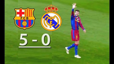 barca vs madrid 5-0